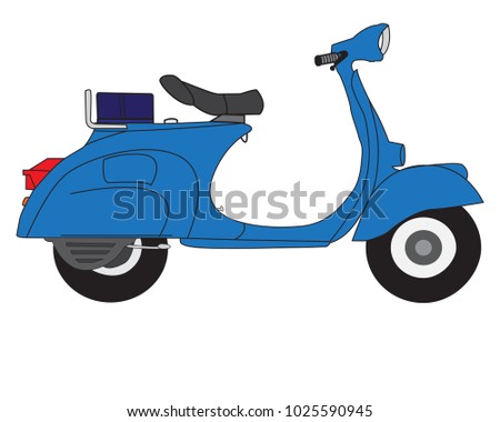 Retro Vespa Download Free Vector Art Stock Graphics Images