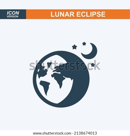 Phases of solar and lunar eclipse icon template color editable. sun or moon symbol vector sign isolated on white background illustration for graphic and web design.
