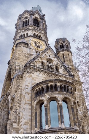 Similar – Image, Stock Photo Kaiser Wilhelm Memorial Church