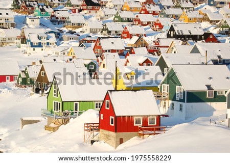 Nuuk City in Greenland - one of the world's smallest capitals.