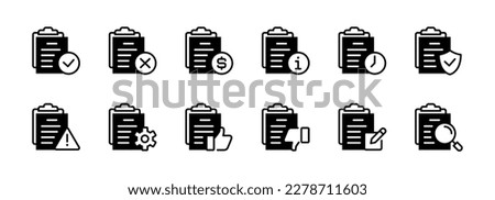 Document approval status icon from start to finish process symbol vector design for terms policy agreement, finance request, of any business application