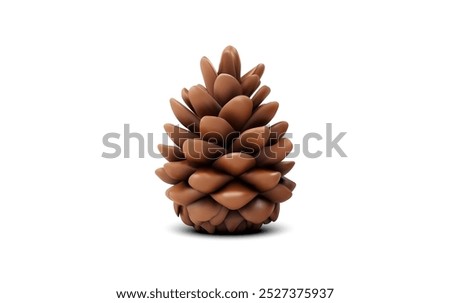 Similar – Image, Stock Photo Natural pine brown cones for holiday decoration