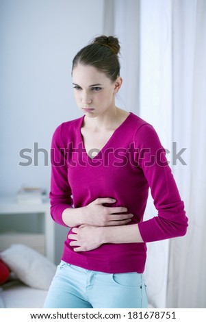Abdominal Pain In A Woman
