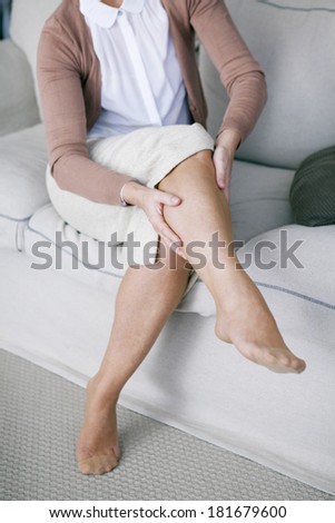 Leg Pain In A Woman