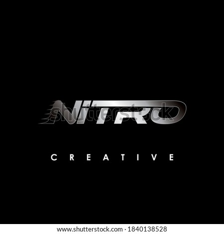 NITRO Letter Initial Logo Design Template Vector Illustration	
