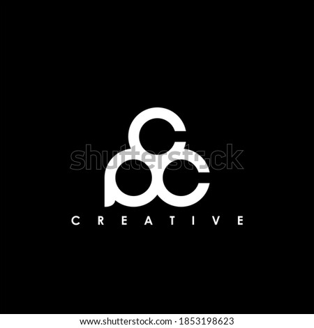 PCC Letter Initial Logo Design Template Vector Illustration