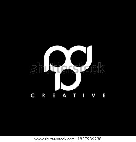 PDP Letter Initial Logo Design Template Vector Illustration	
