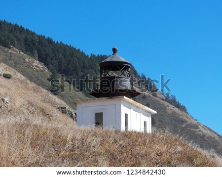 Similar – Foto Bild Der verlassene Leuchtturm von Punta Gorda an der Verlorenen Küste, Kalifornien