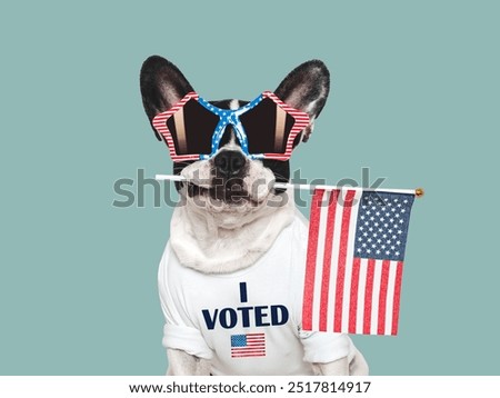 Similar – Image, Stock Photo #A0# Election Day. (At least) For a good feeling.