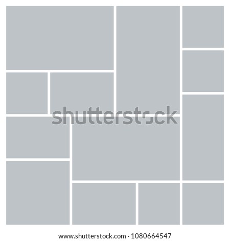 white photo collage frames download free vector art stock