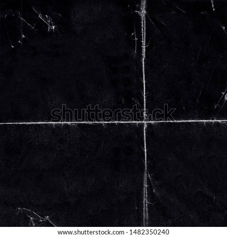 Square Grunge Folded Paper Texture. Authentic Folded and Distressed Paper Texture Perfect for Backgrounds and Social Media Post. - Texture/Photograph Foto stock © 