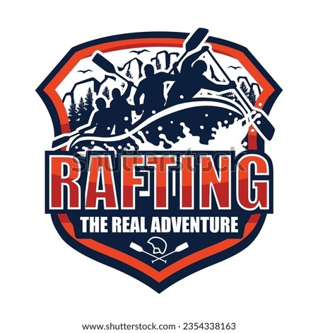 The Rafting Extreme Sports Logo Design