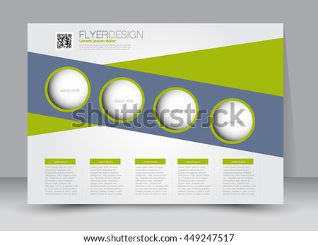 flyer brochure billboard magazine cover template design landscape