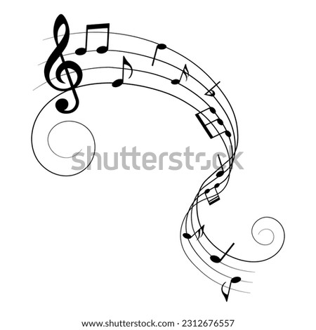 Music Staff Clipart | Free download on ClipArtMag