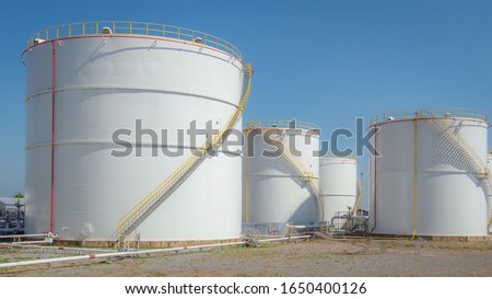 Similar – Image, Stock Photo tank farm