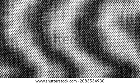 Vector fabric texture. Distressed texture of weaving fabric. Grunge background. Abstract halftone vector illustration. Overlay to create interesting effect and depth. Black isolated on white. EPS10. Stock foto © 