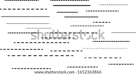 Dotted straight line vector illustration, Dotted vector line by illustrator. 