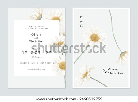 Similar – Image, Stock Photo Daisies