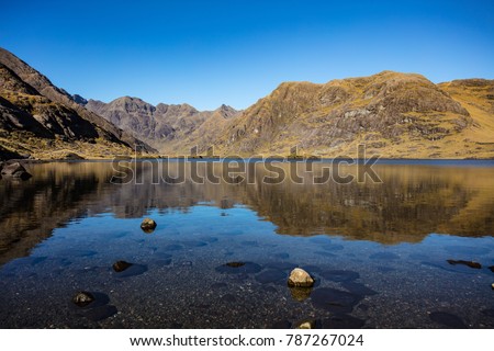 Similar – Image, Stock Photo Loch Coruisk on the Isle of Skye