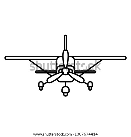 plane icon template