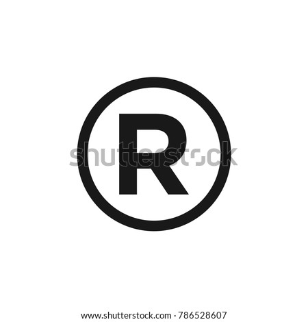 Register Circle Icon Vector Template