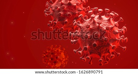 Similar – Image, Stock Photo Coronavirus: danger of Covid-19. Portrait of a young man wearing a face mask, biological danger