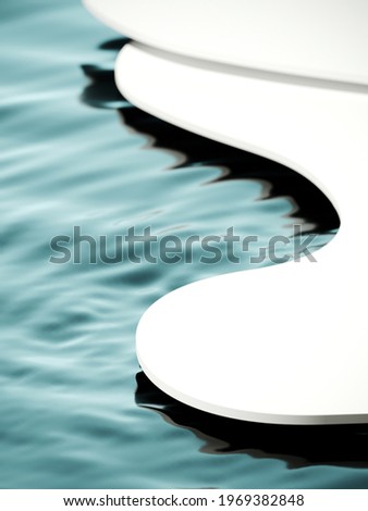 Similar – Image, Stock Photo Reflection of a sea urchin