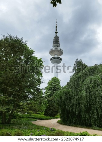 Similar – Image, Stock Photo Television Tower Hamburg