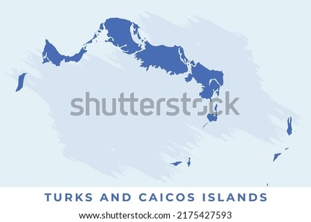 National map of Turks and Caicos Islands, Turks and Caicos Islands map vector, illustration vector of Turks and Caicos Islands Map.