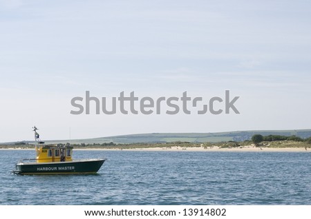 Harbor masters boat