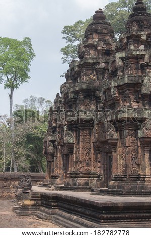 Temple in Angkor, Cambodia