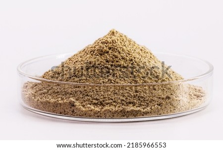 Yeast Extract Powder, a waste product from brewing that contains high concentrations of yeast and is often used in the food industry as an additive Foto stock © 