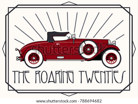 Retro Car from the Roaring Twenties