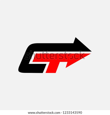 CT Letter Speed Logo
