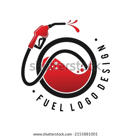 Turbo fuel logo with circle concept