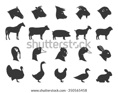 Animals Silhouettes Free Vector Collection | Download Free Vector Art ...