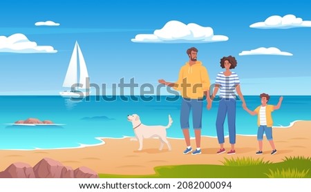 Similar – Image, Stock Photo Tropical dog family