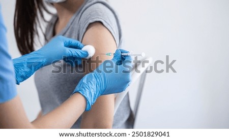 Similar – Image, Stock Photo Vaccination