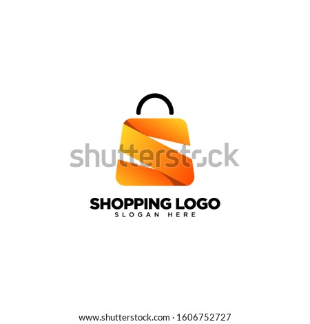 Letter S on Shop Logo Design