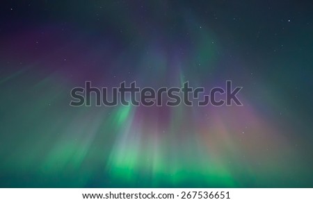 Abstract background of northern lights (Aurora borealis)