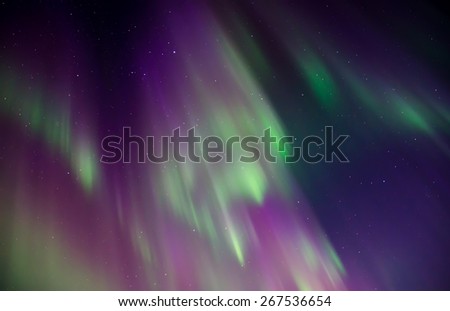 Abstract background of northern lights (Aurora borealis)