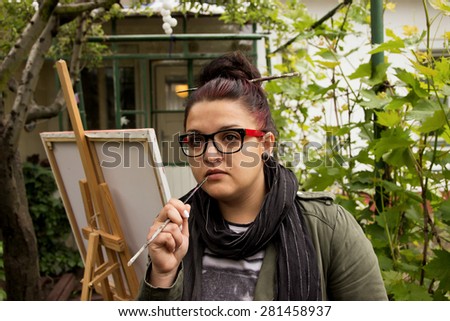 Painter Woman