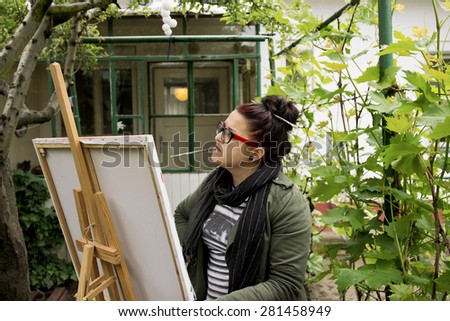 Painter Woman