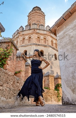 Similar – Image, Stock Photo Edles Fenster Dach Gebäude