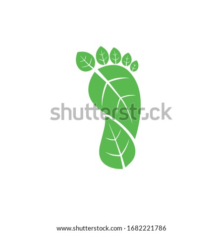 Carbon Footprint C02 vector symbol icon 