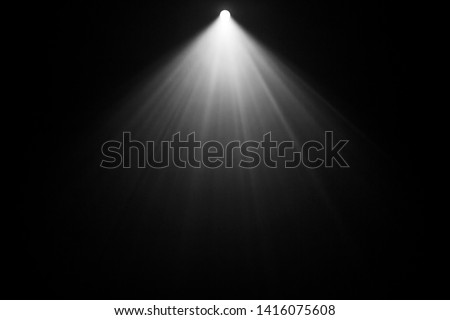 Similar – Image, Stock Photo Floodlights in the dark for the illumination of facades