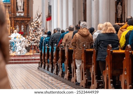 Similar – Image, Stock Photo hope Church Candle