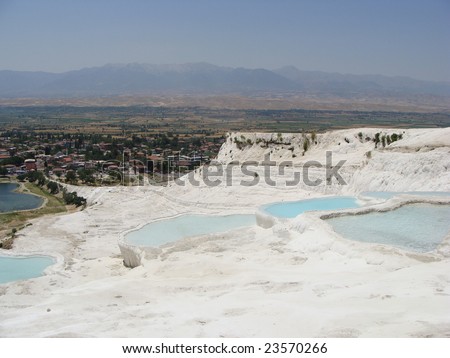 Pamukkale is a real miracle of Turkey