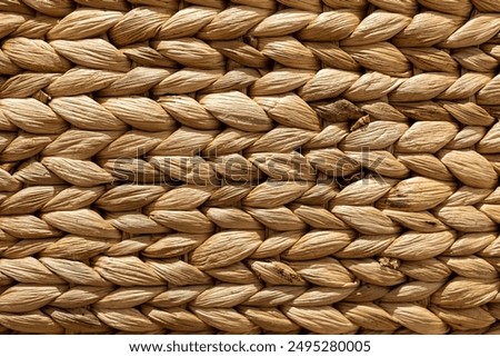 Similar – Image, Stock Photo Cane Furniture weave pattern texture for design background