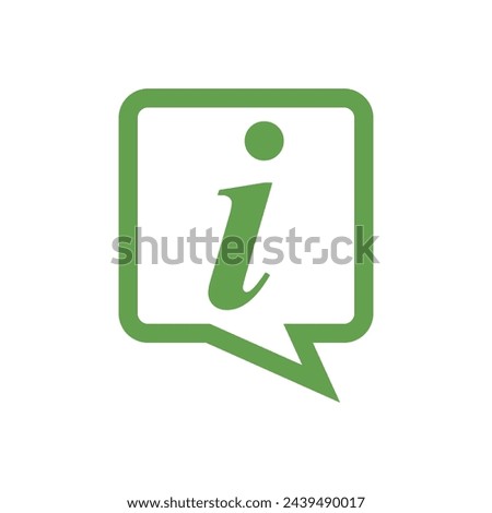 Information Sign Icon Vector Symbol illustration design